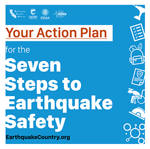 Cover for Your Action Plan for the Seven Steps to Earthquake Safety